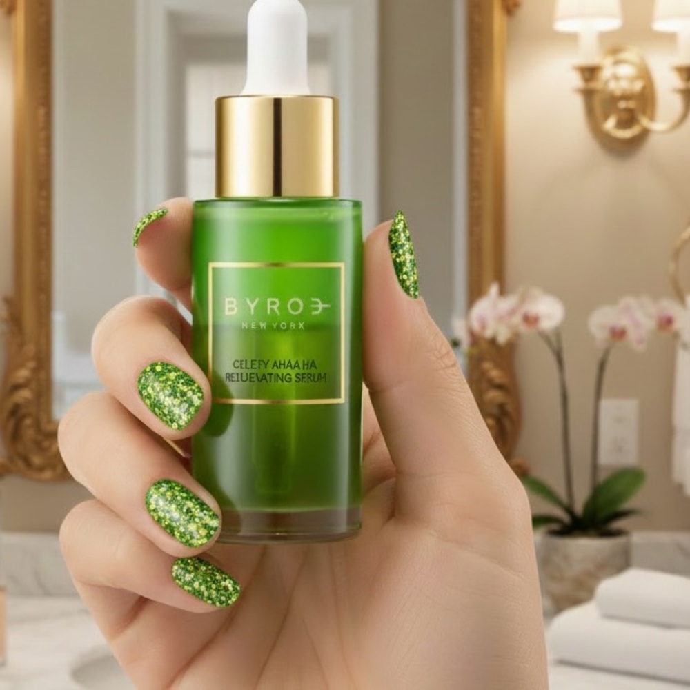 BYRO Celery AHA LHA Resurfacing Serum 1oz Exfoliating Pore Refining Brightening